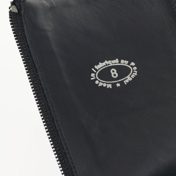 John Fluevog Lu Black Leather Tall Studded Boots - Picture 11 of 12